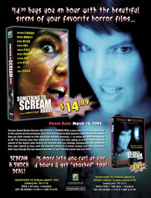 Something to Scream About DVD Promo