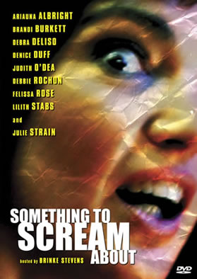 Something to Scream About DVD Sleeve